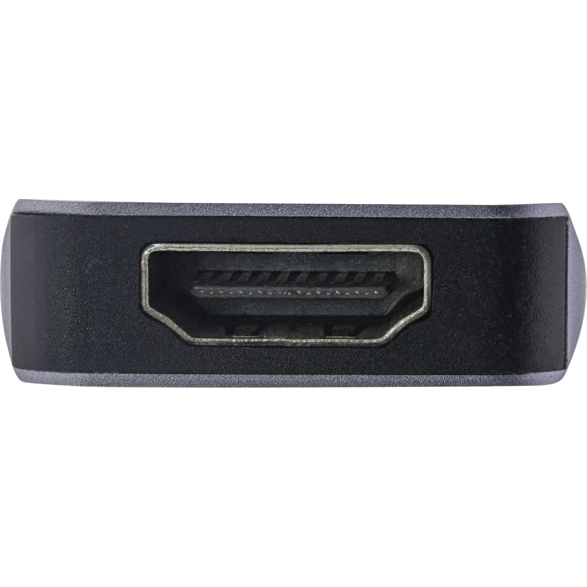 Inline® Multi-Hub USB 3.2 Gen.1, 2x USB-A, HDMI 4K/30Hz, Cardreader, Alu, grau