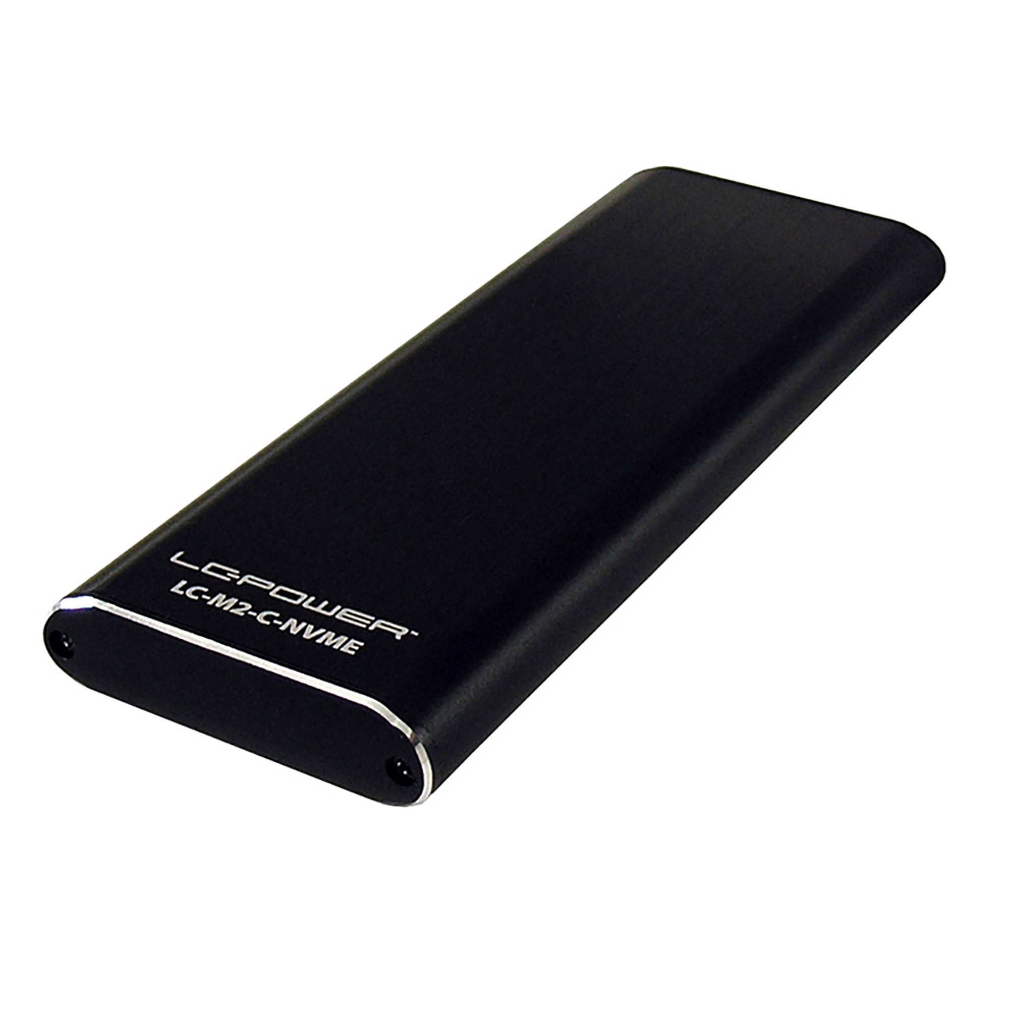 LC-Power LC-M2-C-NVME M.2-NVMe-SSD-gehäuse, USB 3.2 Gen.2x1, schwarz