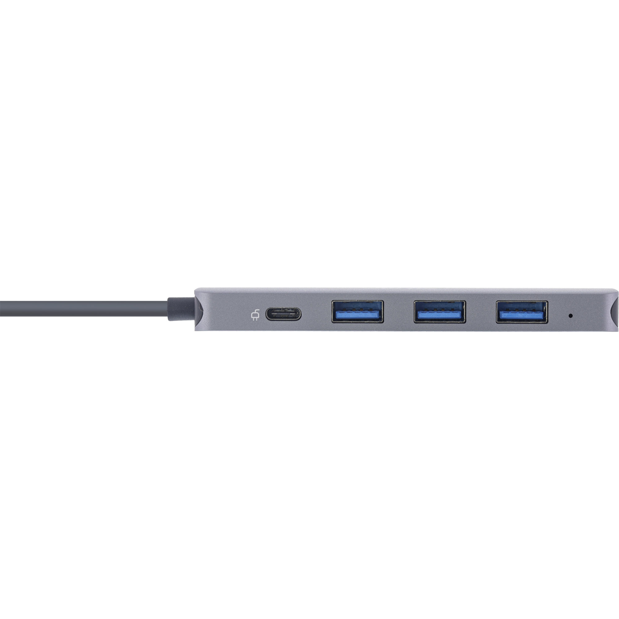 Inline® USB 3.2 USB-C Multi Hub (4x USB-A 5Gb/s + USB-C (Data/PD 87W)