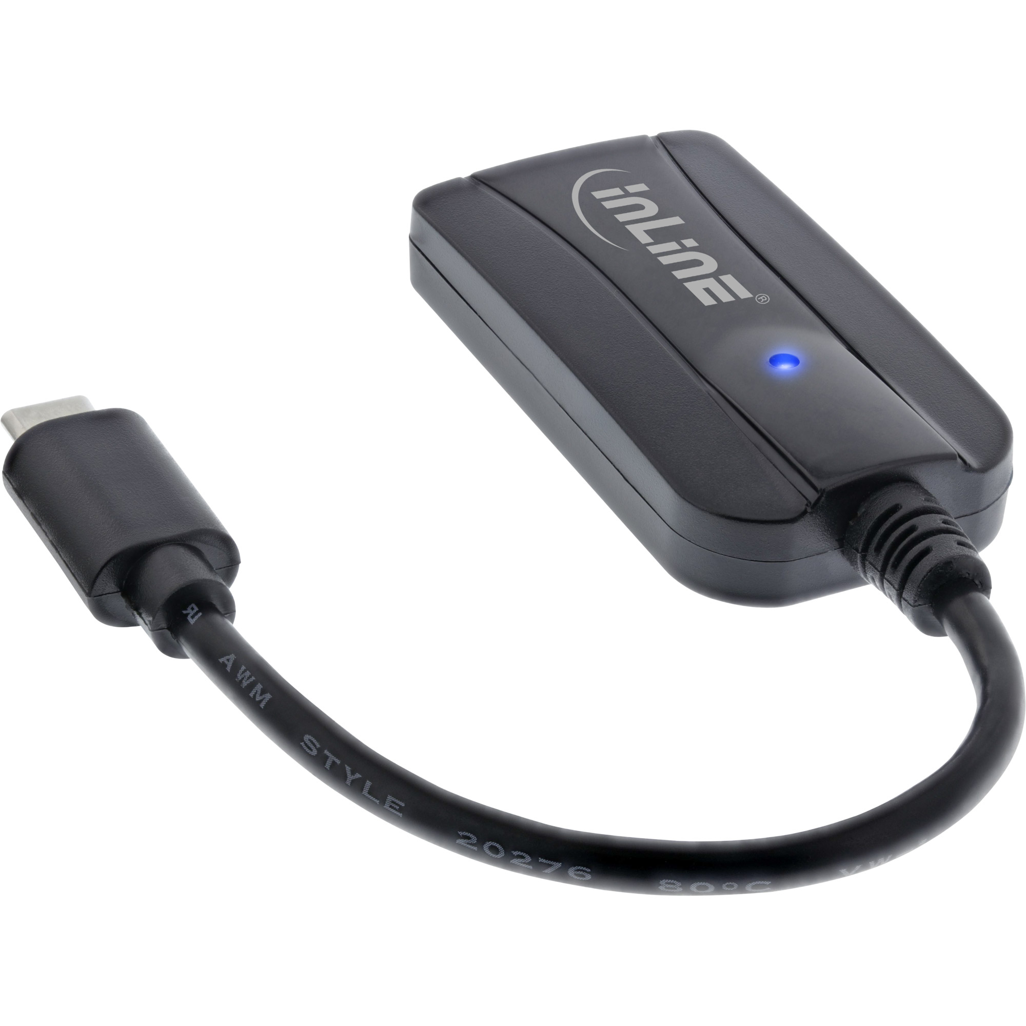 Inline® Card Reader USB 3.1 USB-C, für SD/SDHC/SDXC, microSD, UHS-II kompatibel