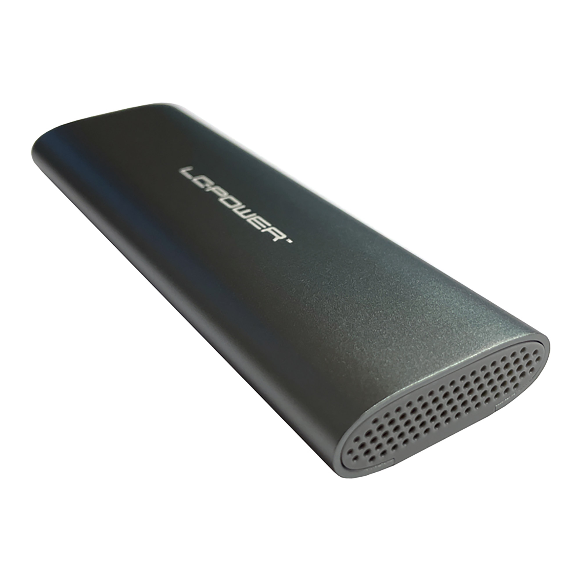 LC-Power LC-M2-C-MULTI-2 M.2-SSD-gehäuse (NVMe & SATA), USB 3.2 Gen.2x1