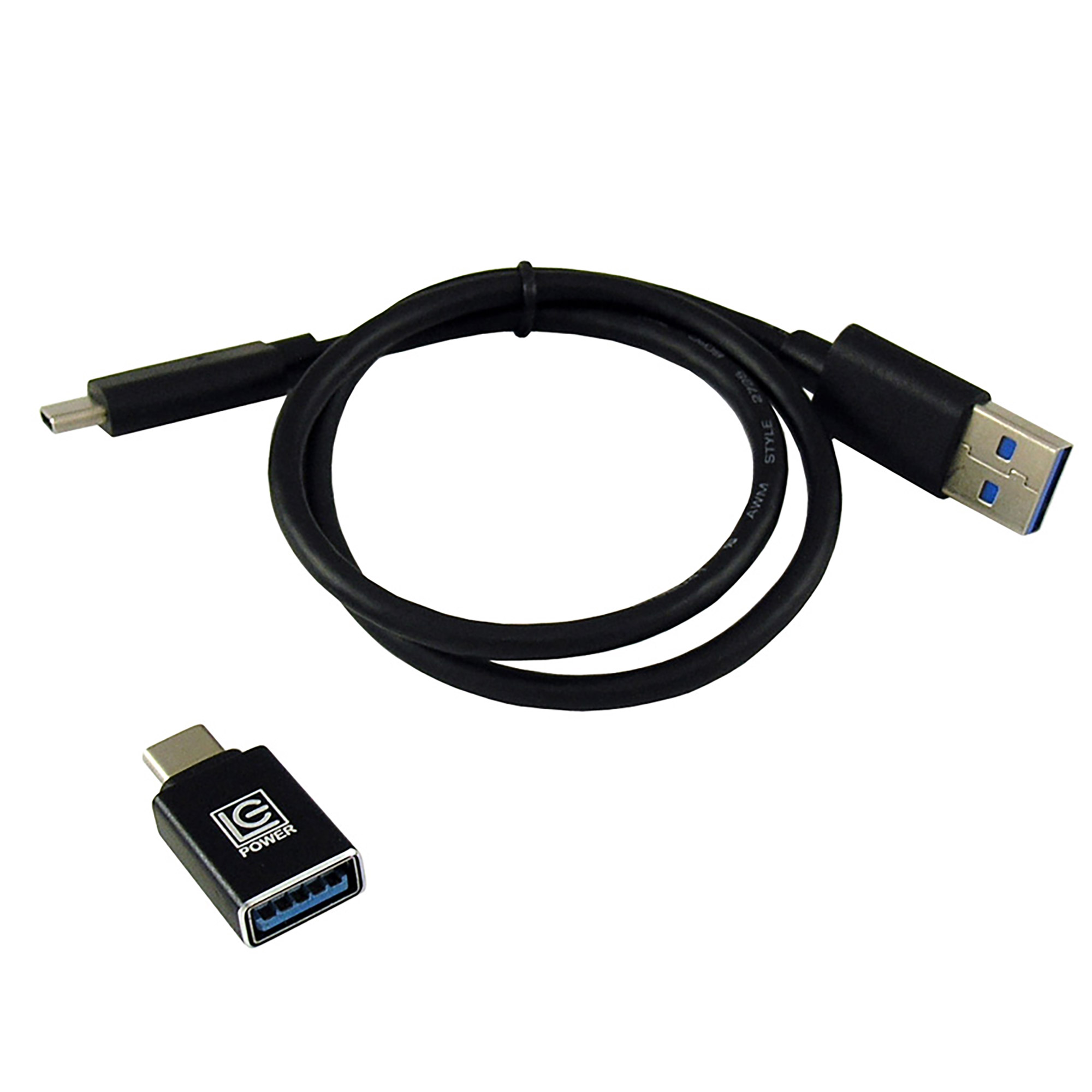 LC-Power LC-M2-C-NVME M.2-NVMe-SSD-gehäuse, USB 3.2 Gen.2x1, schwarz