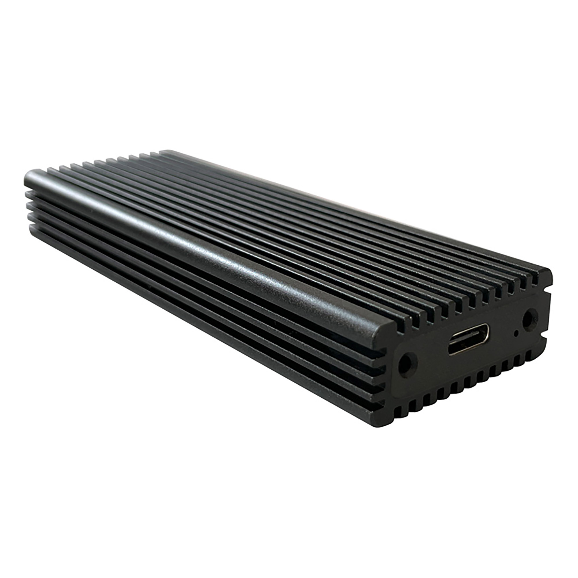 LC-Power LC-M2-C-MULTI M.2-SSD-gehäuse (NVMe & SATA), USB 3.2 Gen.2x1, schwarz