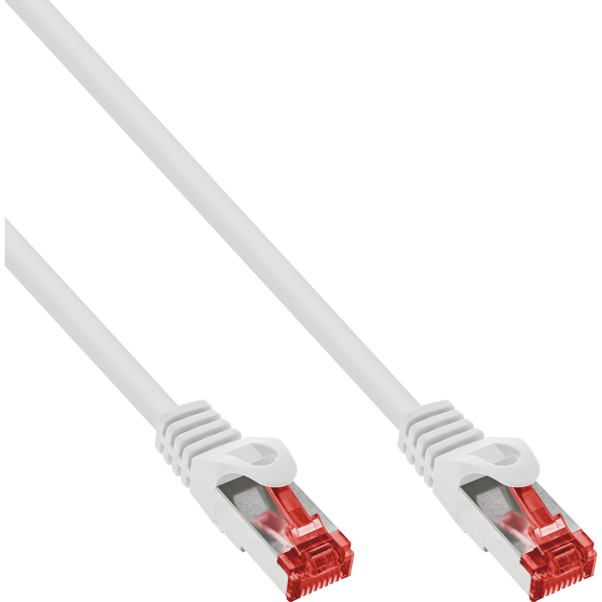 5m - 25er B-Pack InLine® Patchkabel, S/FTP, Cat.6, 250MHz, PVC, CU, weiÃ