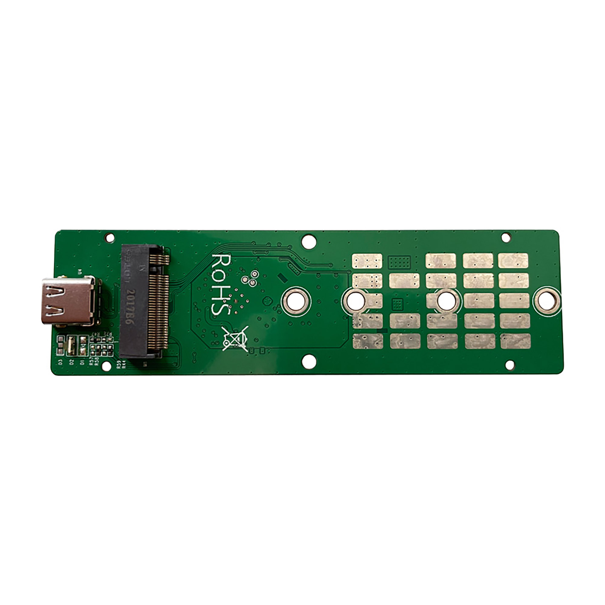 LC-Power LC-M2-C-MULTI M.2-SSD-gehäuse (NVMe & SATA), USB 3.2 Gen.2x1, schwarz