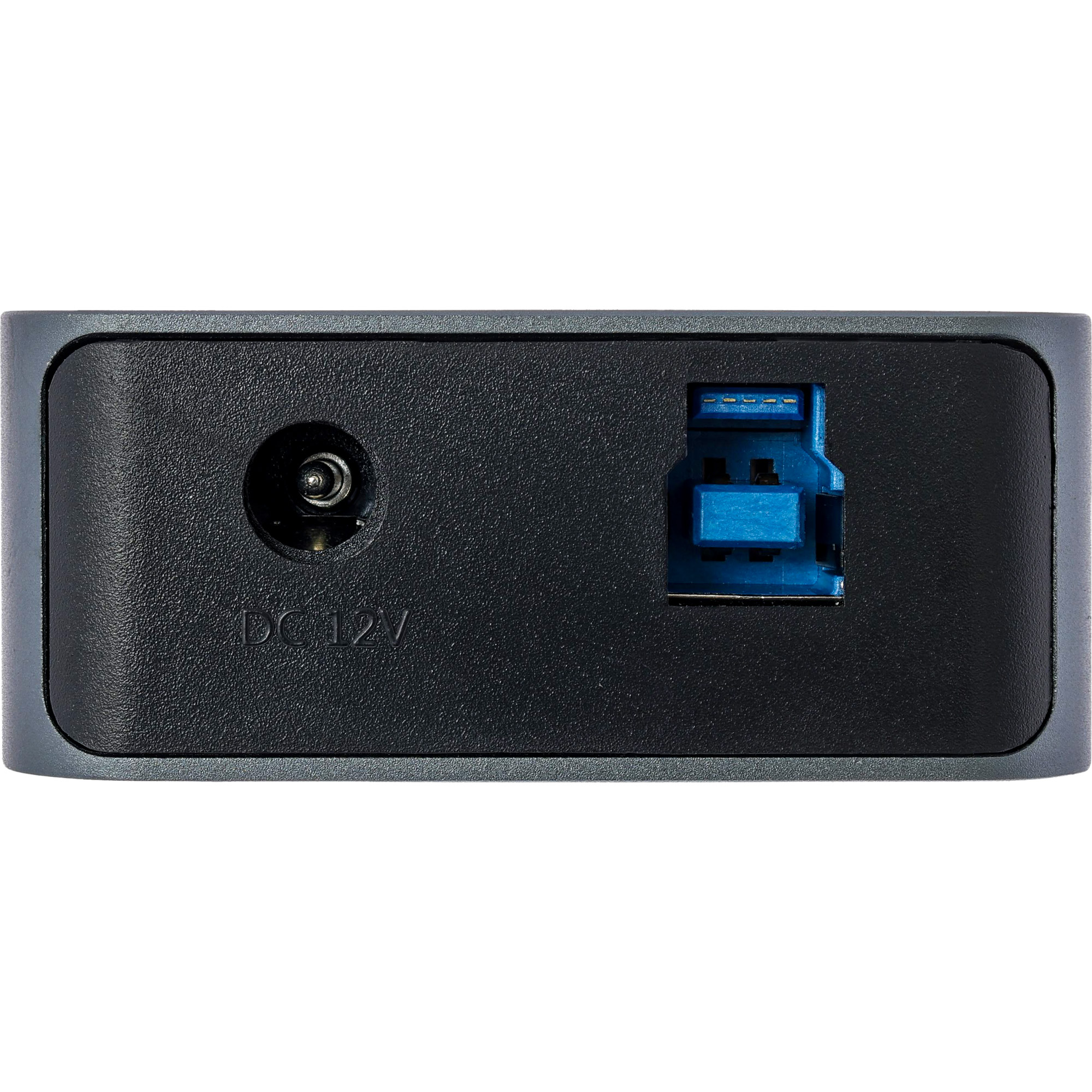 Inline® USB 3.0 Hub, 7-Port, mit Schalter, Aluminium, grau, mit Netzteil