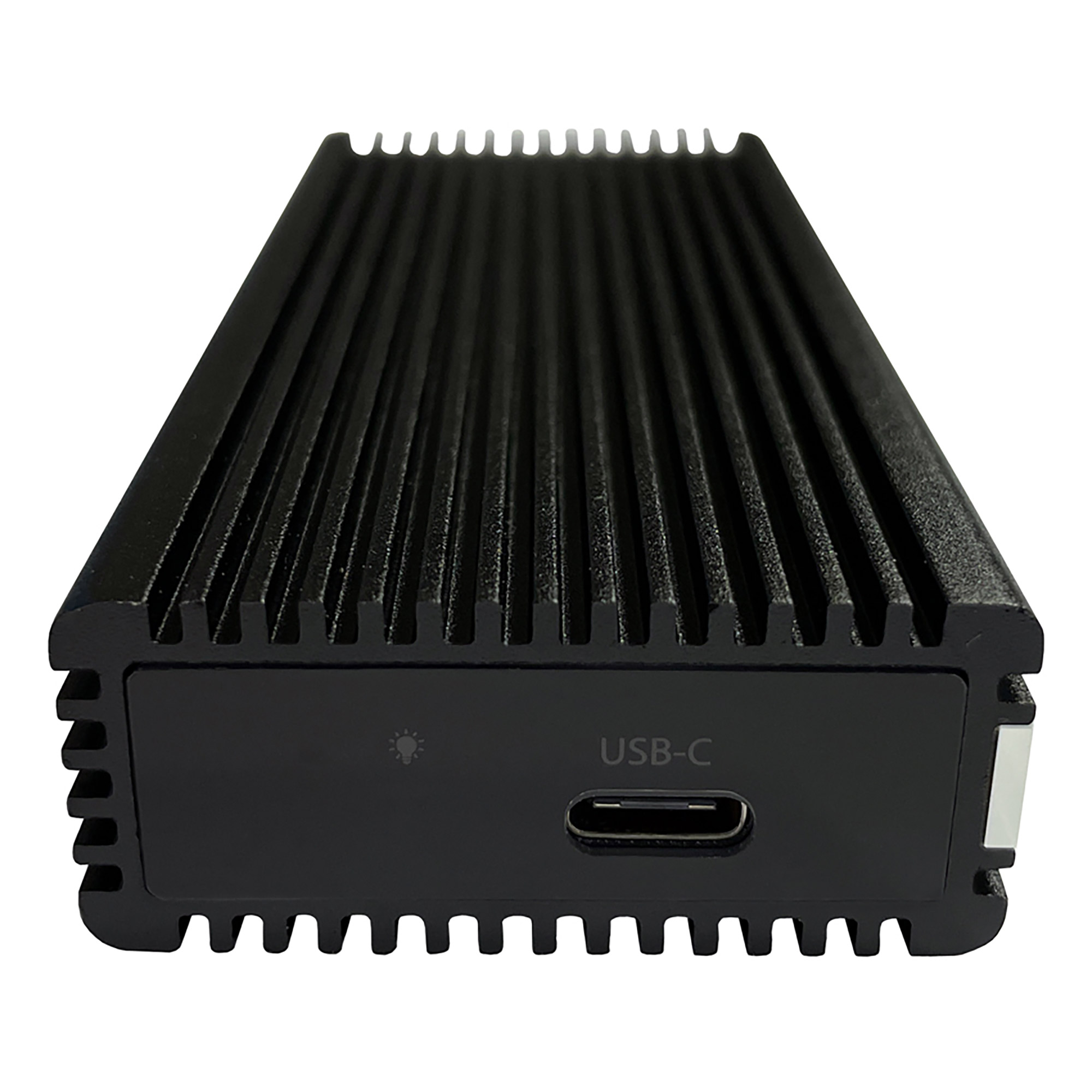 LC-Power LC-M2-C-MULTI-RGB M.2-SSD-gehäuse (NVMe & SATA), USB 3.2 Gen.2x1, RGB