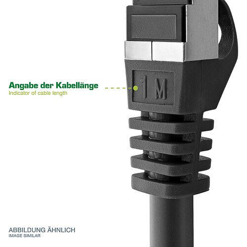 0.3m - Inline® Patchkabel - S/FTP (PiMf) - Cat.6 - 250MHz PVC CCA - Rot