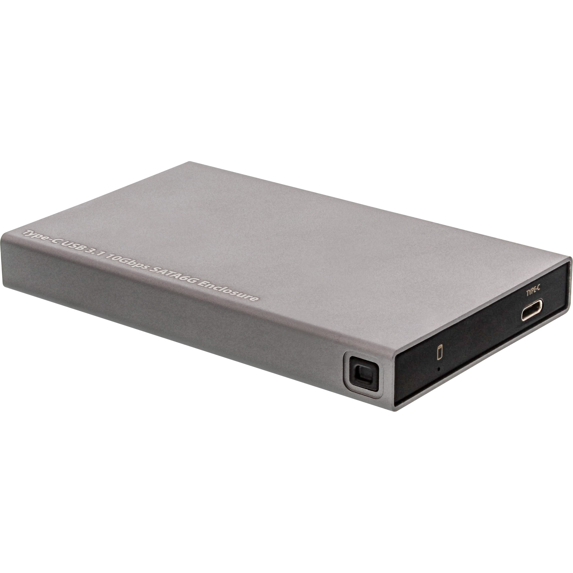 Inline® USB 3.1 Gehäuse für 6,35cm (2,5") 6G SATA-Festplatte / SSD, USB-C Buchse