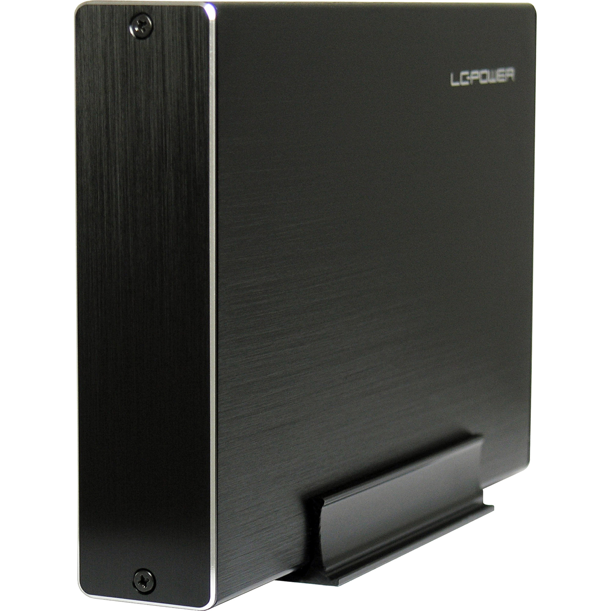 LC-Power LC-35U3-Becrux, externes 3,5"-SATA-gehäuse, USB 3.0, Alu, schwarz
