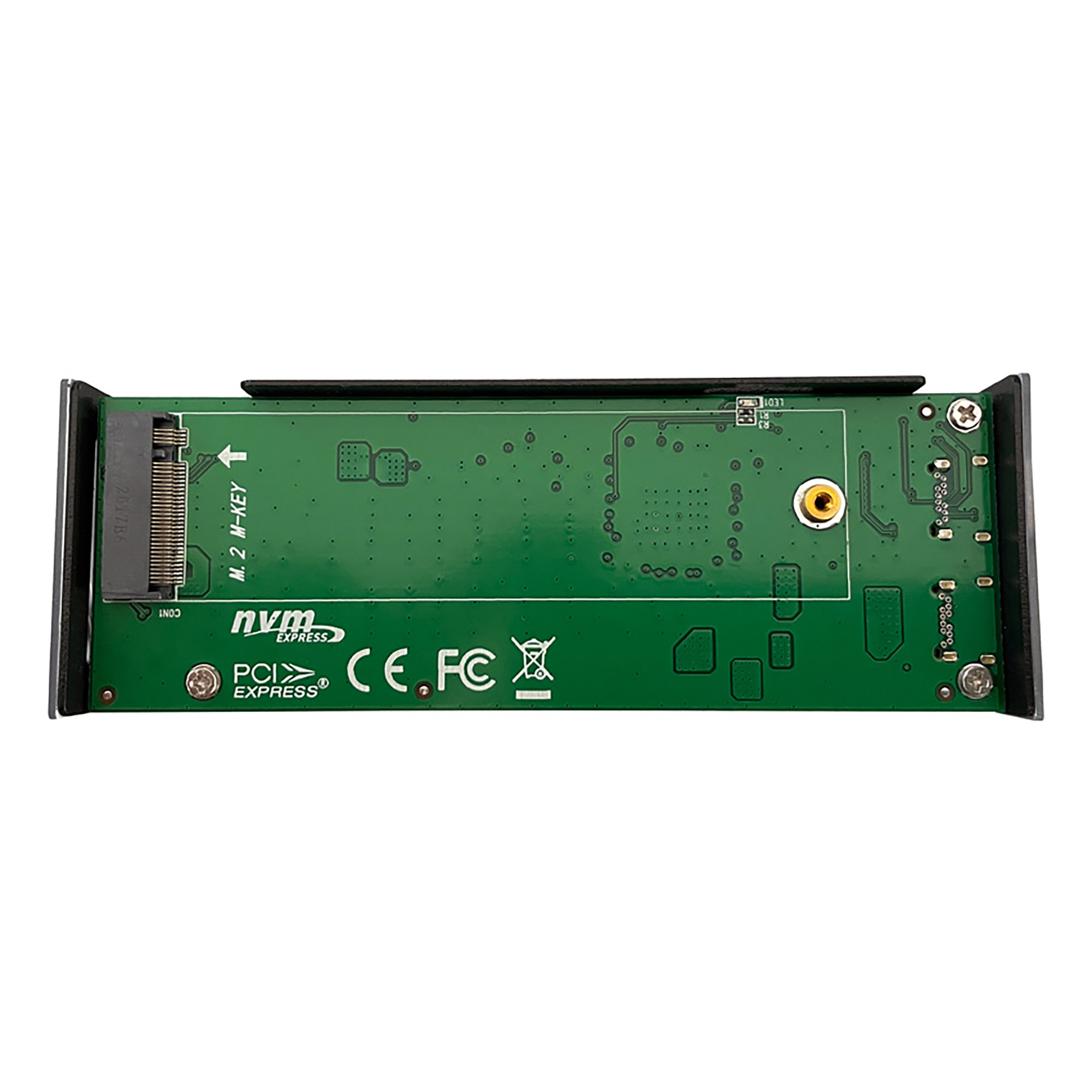 LC-Power LC-M2-C-NVME-2X2 M.2-NVMe-SSD-gehäuse, USB 3.2 Gen.2x1, schwarz