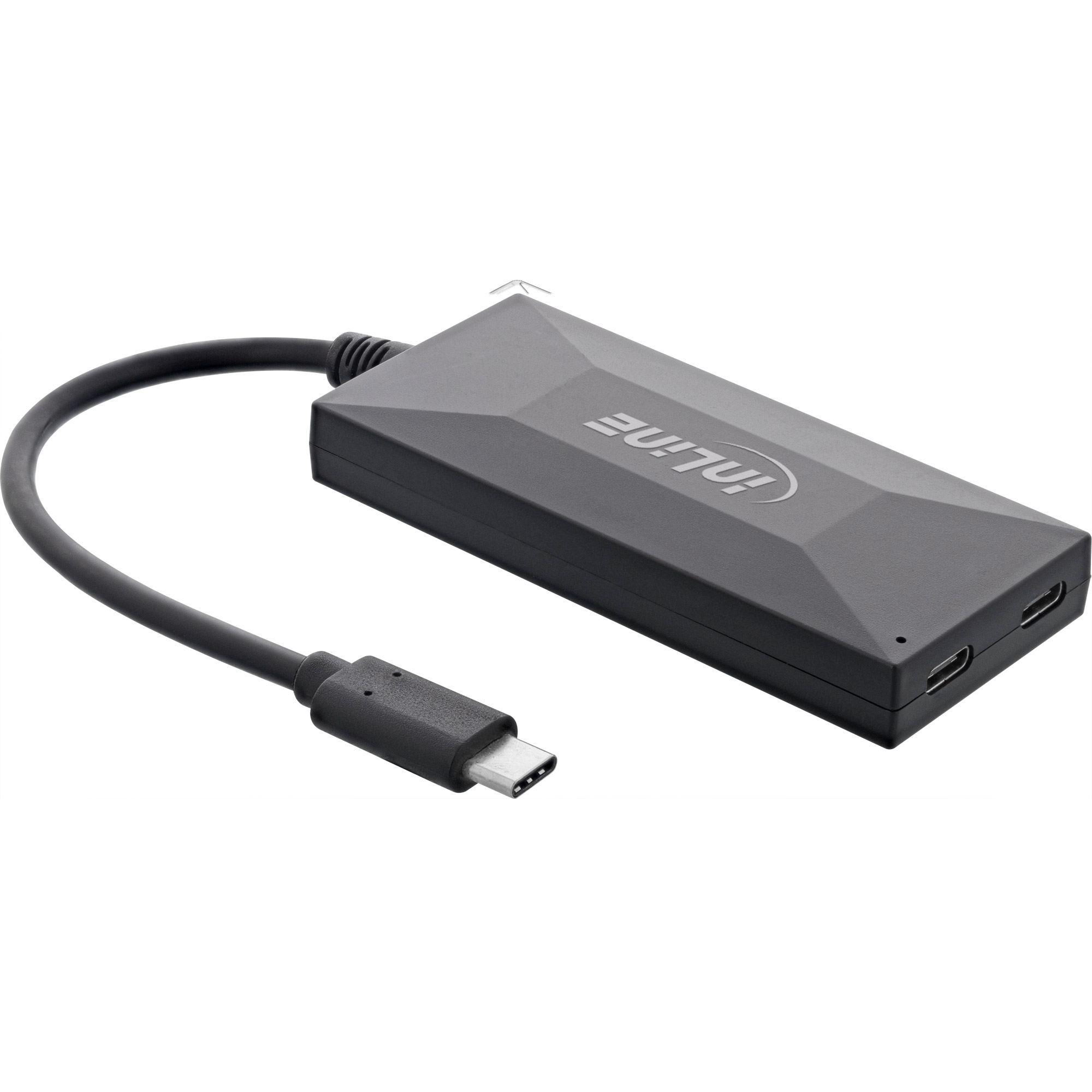 Inline® USB 3.2 Gen.1 Hub, USB-C zu 2 Port USB-C und 3 Port USB-A, mit PSU