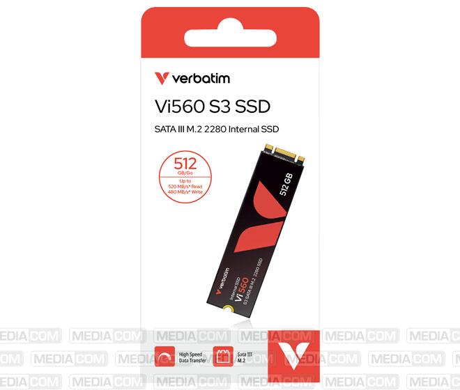 SSD 512GB, SATA-III, M.2 2280, Vi560 S3