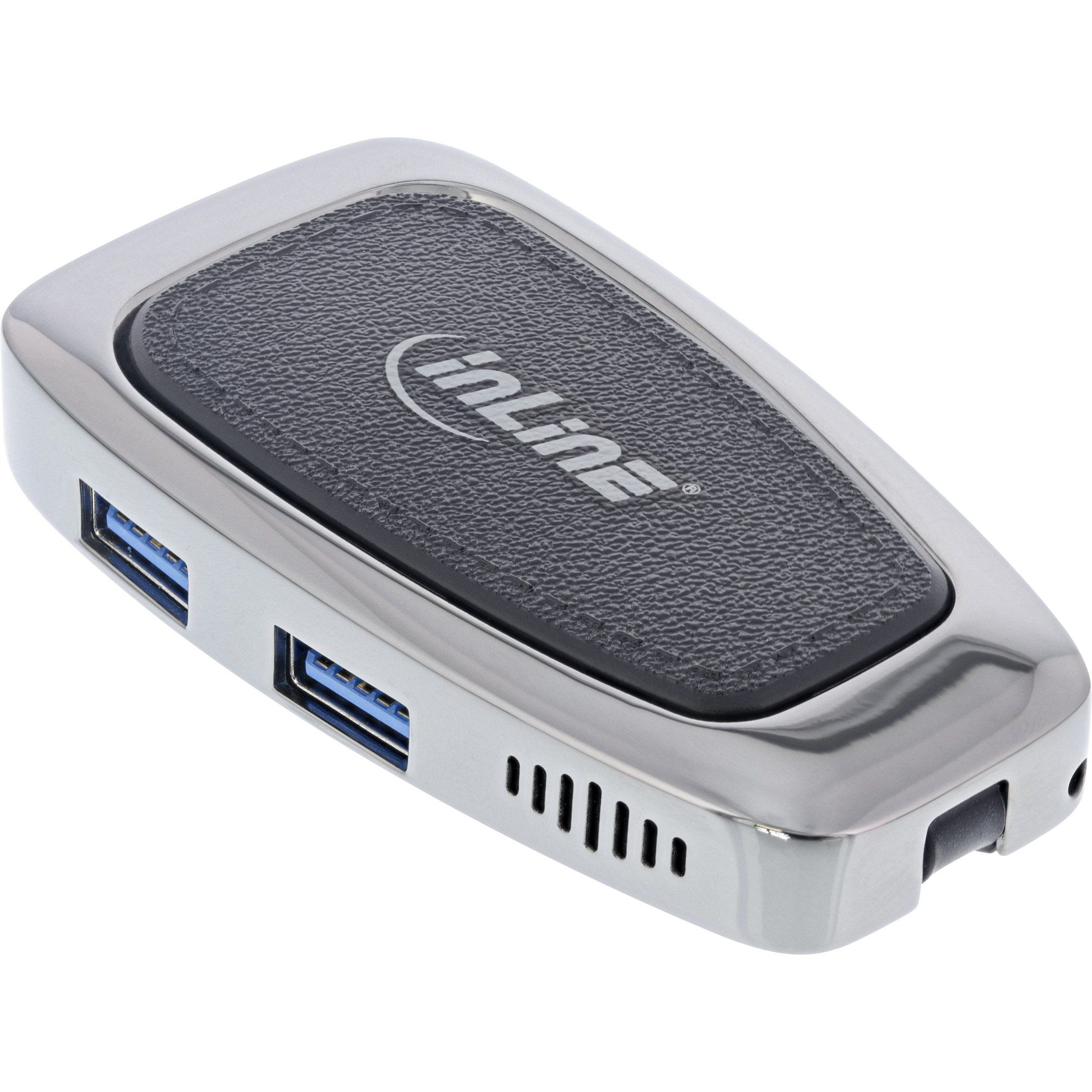 Inline® Multifunktions-Hub USB 3.2 Gen.2 USB-C (2xUSB-A + 1xHDMI + 1xUSB-C)
